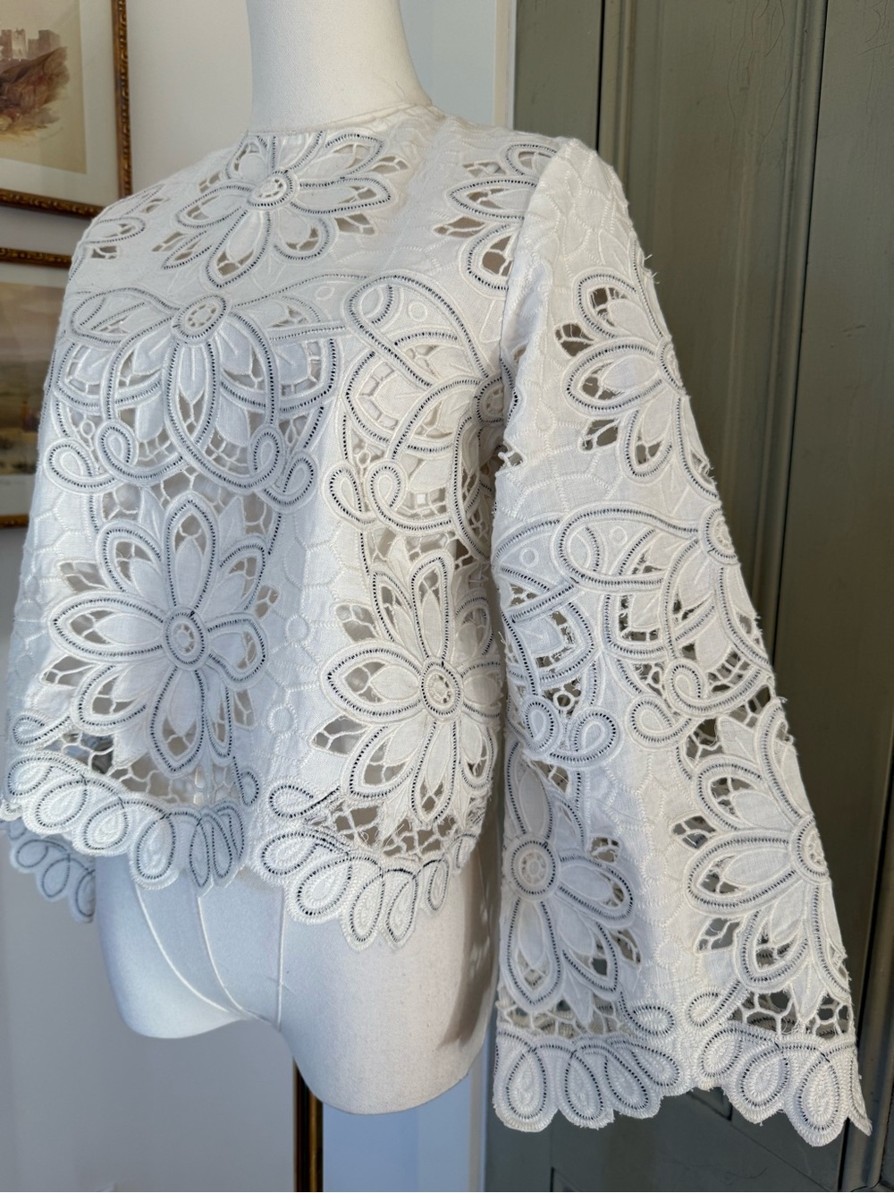 Farm Rio Eyelet Top - Picture 6 of 12